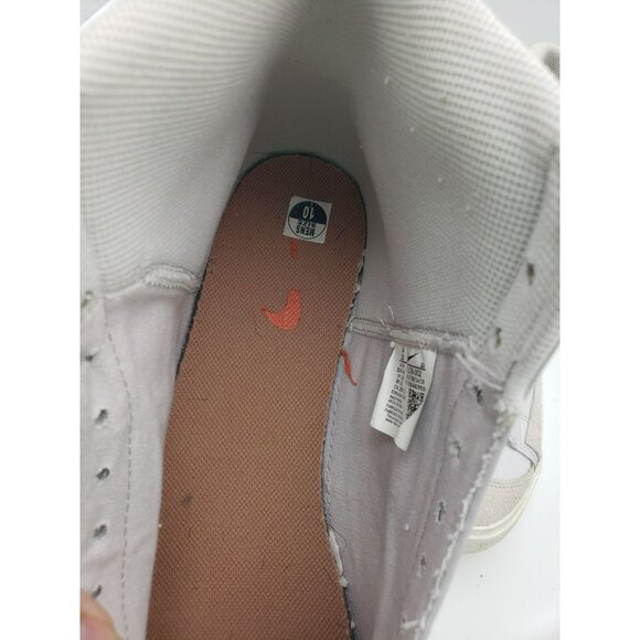 Nike Blazer Mid 77 White Snakeskin Print Hi-Top Sneakers, Men's 10, CI1176-002 - Picture 8 of 12